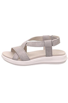 Ella Metalik Gümüş Kadın Sandalet 2-000312-9150