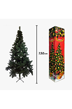 MİNİ PARTY STORE YILBAŞI ÇAM AĞACI LÜX 150 CM 220 DALLI ÇAM AĞACI