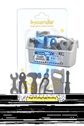 Simli Mavi Rakam Mum-5