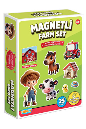 Magnetli Çiftlik Seti Hayvanlar