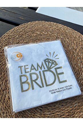 Team Bride Peçete