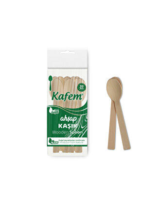 Ahşap Kaşık 25’li