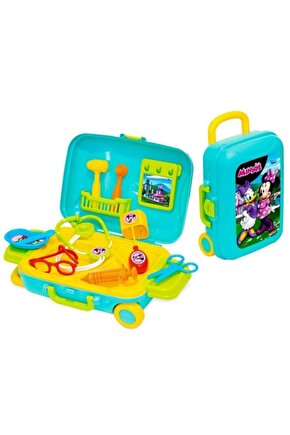 Dede Mini Mouse Doktor Seti Bavulum Oyuncak Akıds