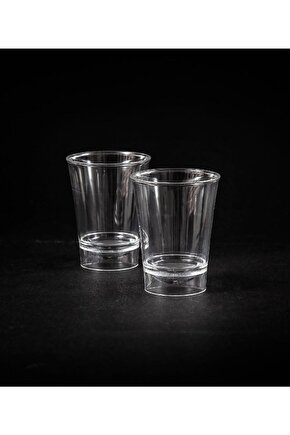 Plastik Kristal Bardak 60cc 40 Adet (1 Paket)