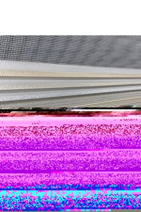 Zebra Stor Perde Krem Gold Simli Lüx Etek Dilimli