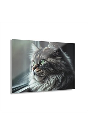 Kedi Cam Tablo Duvar Dekoru 2