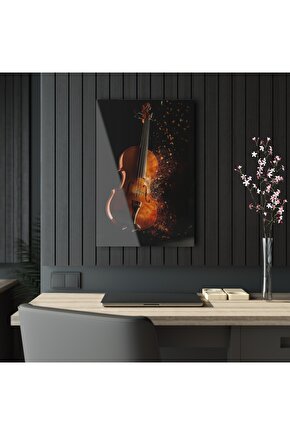 Keman Tablo Duvar Dekoru