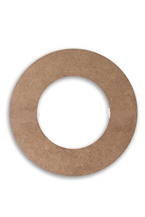 28 Cm Kapı Süsü Kasnağı 3mm Ham Mdf