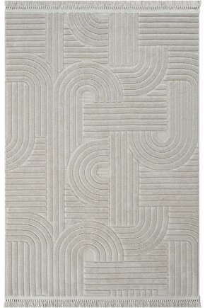 Dizayn Kaymaz Taban Koridor Halısı Kesme Yolluk Mutfak Halısı Modern Salon Halısı 1090 GRİ