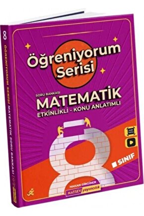 8. Sınıf Öğreniyorum Matematik Soru Bankası