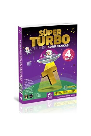 Yayınları 4 Sınıf Süper Turbo Tüm Dersler Yeni Nesil Soru Bankası