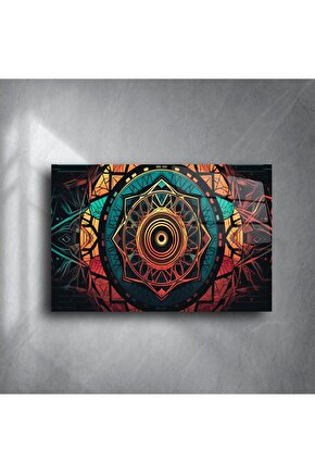 Modern Mandala Vitray Sanatı