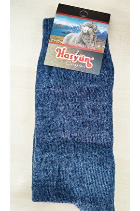 1 adet Hakiki Yün Erkek Çorap