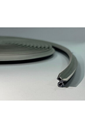 KORFİT-KAR-01 TADİLAT CONTASI- KAPI PENCERE FİTİLİ-GRİ KAPLAMALI FİTİL-5 METRE