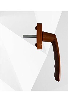 Plastik Pencere Kolu Alüminyum Kahverengi