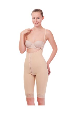 Göğüs Altı Diz Üstü Korse 122 Siyah Xl (4)