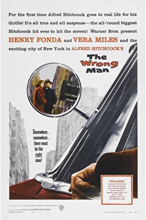 The Wrong Man (1956) 003 AFİŞ - POSTER