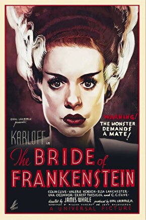 Bride of Frankenstein (1935) 005 AFİŞ - POSTER