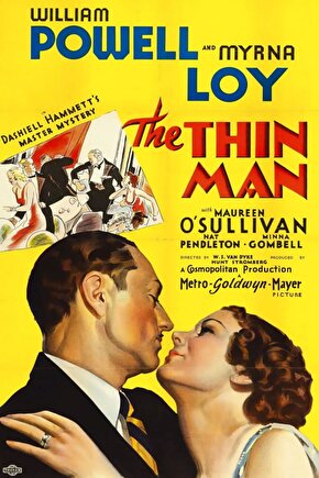 The Thin Man (1934) 001 AFİŞ - POSTER