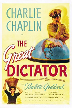 The Great Dictator (1940) 001 AFİŞ - POSTER