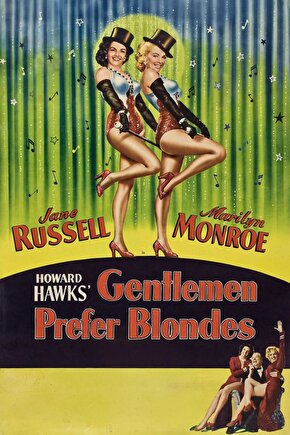 Gentlemen Prefer Blondes (1953) 003 AFİŞ - POSTER