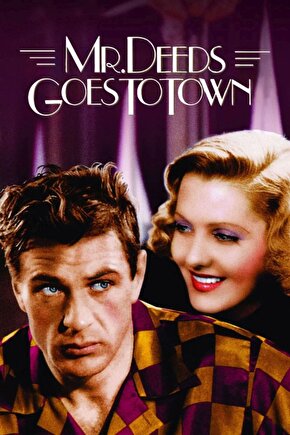 Mr. Deeds Goes to Town (1936) 001 AFİŞ - POSTER