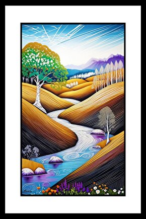 Hayal Gücüm Digital Art ( ÇERÇEVESİZ - ÇERÇEVE YOKTUR ) ( ULTRA HD ) FOLYO AFİŞ - POSTER