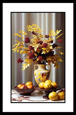 Yılbaşı Çiçeği Digital Art ( ÇERÇEVESİZ - ÇERÇEVE YOKTUR ) ( ULTRA HD ) FOLYO AFİŞ - POSTER