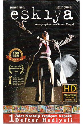 Eşkiya - Şener Şen ( Yeşilçam Defter Hediyeli ) ( Türk Filmi ) ( AMBALAJINDA - SIFIR ) DVD