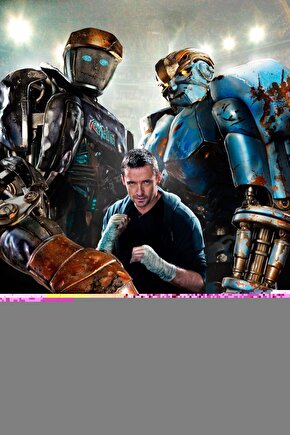 Real Steel (2011) 1 AFİŞ - POSTER ( FOLYO ) - AFİŞ - POSTER-5330