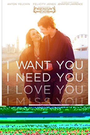 Like Crazy (2016) ( FOLYO ) - AFİŞ - POSTER-4333