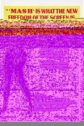 MASH (1970) ( FOLYO ) - AFİŞ - POSTER-4508