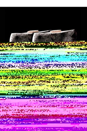 ELENA Lastikli Taşlı Şeritli Ortopedik Taban Kadın Sandalet CTT - Ten