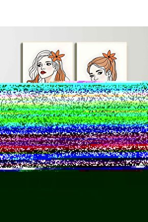 Matisse - Sanat - Soyut - Doğa - Ev - Yaşam ( 2 Li Çerçevesiz ) Poster - Afiş - Tablo NNHT648