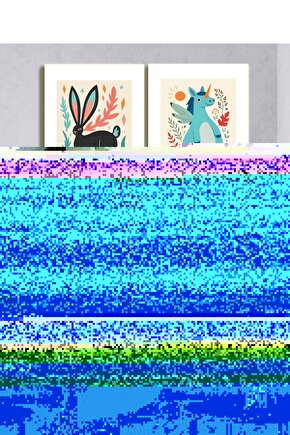 Matisse - Sanat - Soyut - Doğa - Ev - Yaşam ( 2 Li Çerçevesiz ) Poster - Afiş - Tablo NNHT747