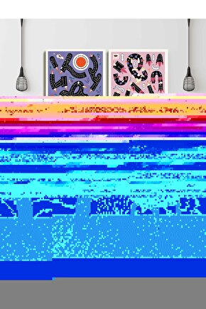 Matisse - Sanat - Soyut - Doğa - Ev - Yaşam ( 2 Li Çerçevesiz ) Poster - Afiş - Tablo NNHT167