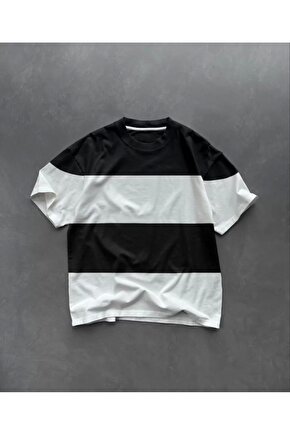 Unisex Bisiklet Yaka Parçalı Thirt iyah