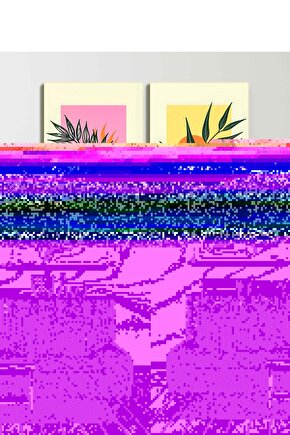 Matisse - Sanat - Soyut - Doğa - Ev - Yaşam ( 2 Li Çerçevesiz ) Poster - Afiş - Tablo NNHT652