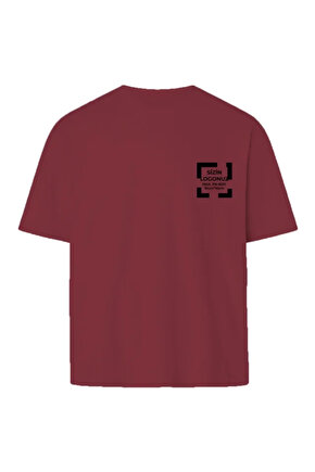 Tişört Tasarla 241 Kumaş - Bordo