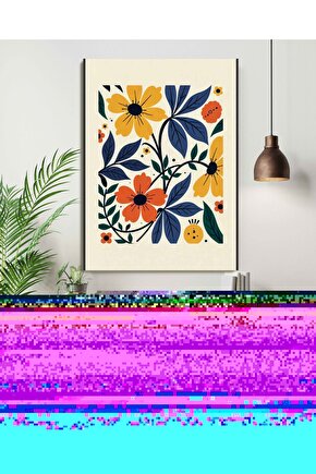 Matisse - Sanat - Soyut - Doğa - Yaşam ( Tekli Çerçevesiz ) Poster - Afiş - Tablo MKKM1651