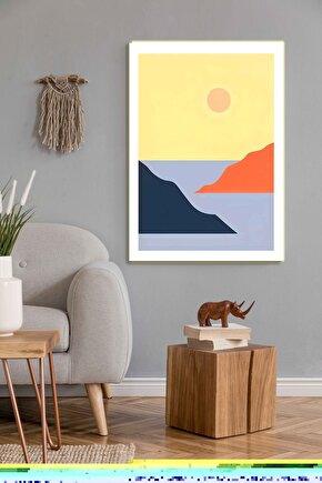 Matisse - Sanat - Soyut - Doğa - Yaşam ( Tekli Çerçevesiz ) Poster - Afiş - Tablo MKKM1852