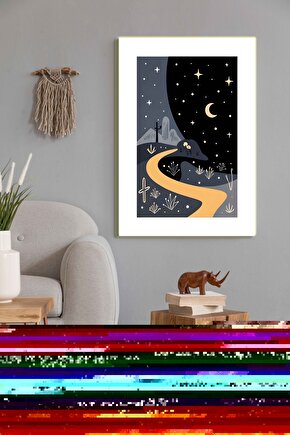 Matisse - Sanat - Soyut - Doğa - Yaşam ( Tekli Çerçevesiz ) Poster - Afiş - Tablo MKKM1831