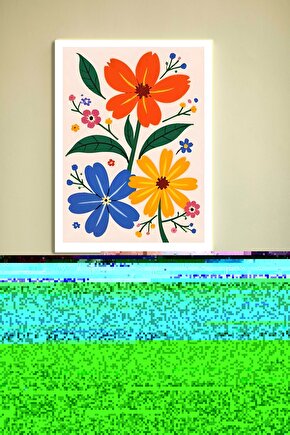 Matisse - Sanat - Soyut - Doğa - Yaşam ( Tekli Çerçevesiz ) Poster - Afiş - Tablo MKKM1781