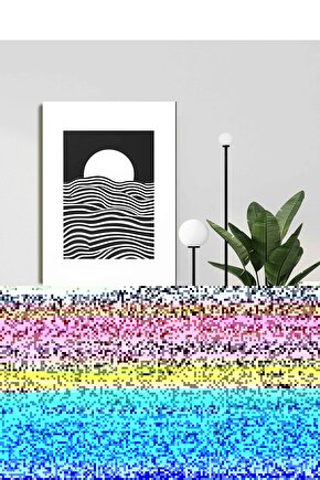 Matisse - Sanat - Soyut - Doğa - Yaşam ( Tekli Çerçevesiz ) Poster - Afiş - Tablo MKKM2274