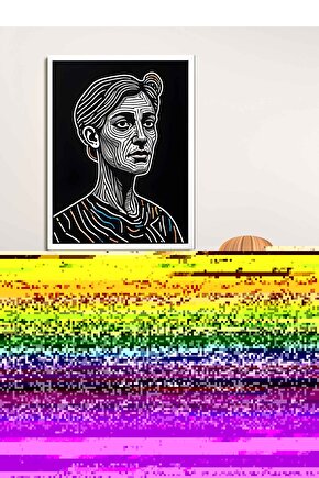 Matisse - Sanat - Soyut - Doğa - Yaşam ( Tekli Çerçevesiz ) Poster - Afiş - Tablo MKKM2300