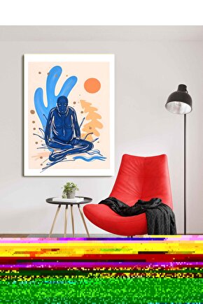 Matisse - Sanat - Soyut - Doğa - Yaşam ( Tekli Çerçevesiz ) Poster - Afiş - Tablo MKKM2491