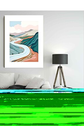 Matisse - Sanat - Soyut - Doğa - Yaşam ( Tekli Çerçevesiz ) Poster - Afiş - Tablo MKKM2528