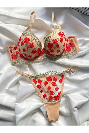 Cloe Brode Sütyen Takım