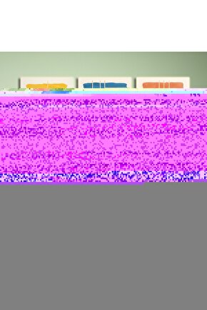 Matisse - Boho - Art Deco - Soyut - Doğa ( 3 lü Çerçevesiz ) Poster - Afiş - Tablo KR2C01158