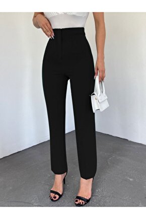 EQURİ Zra Pileli Havuç Pantolon -Siyah